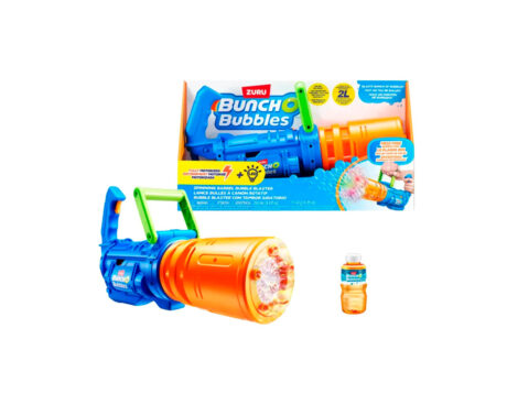 JUGUETE ZURU 7962 LANZADOR DE BURBUJAS BUNCH O BUBBLES GIRATORIO