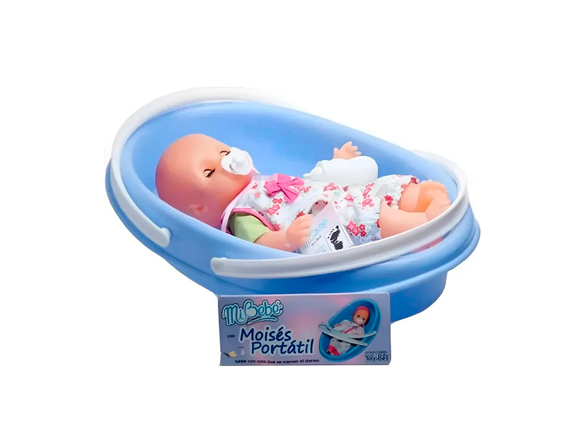 JUGUETE YOLY-BELL 128 MI BEBE MOISES PORTATIL