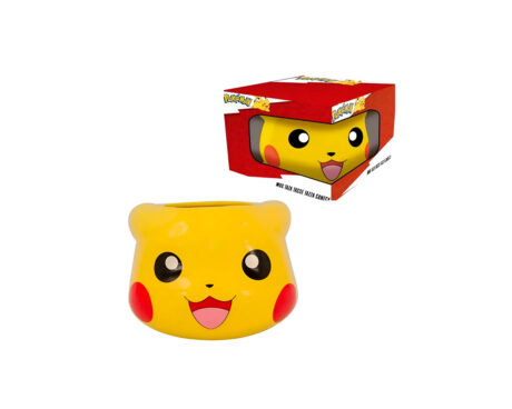 TAZA CERAMICA POKEMON PICACHU 3D 44674 502 ML