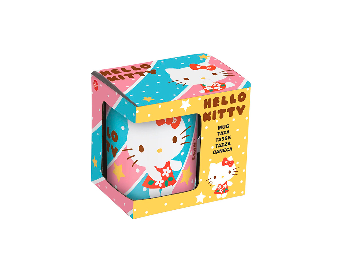 TAZA CERAMICA HELLO KITTY POEMA 46246 237 ML