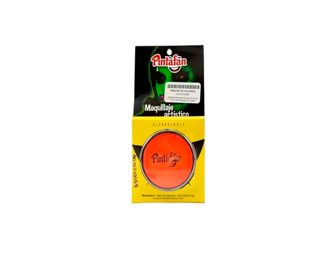 MAQUILLAJE PINTAFAN 121-02 ACUARELABLES 9.2 G ACUA FLUO NARANJA