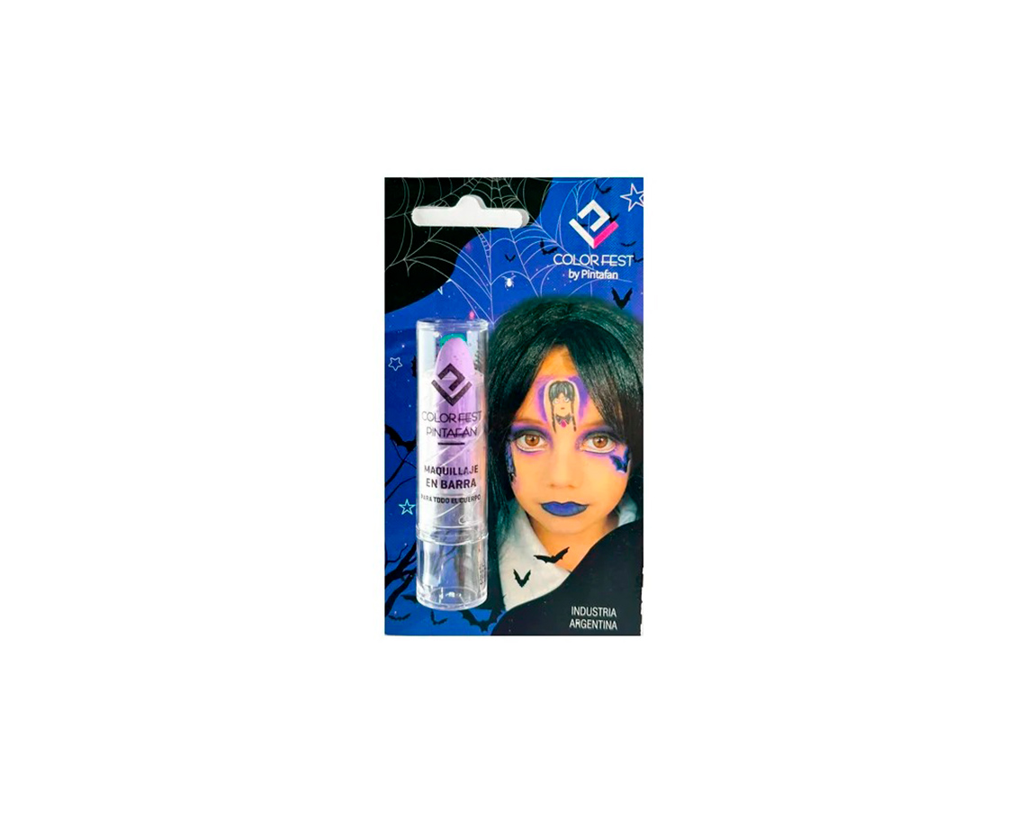 MAQUILLAJE PINTAFAN 771-07 EN BARRA BRILLANTE LILA