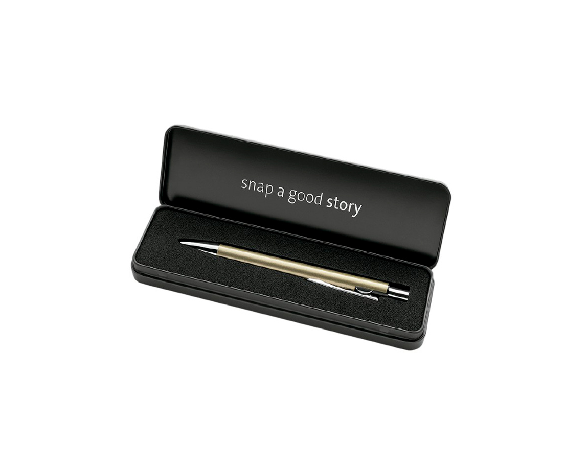 BOLIGRAFO PELIKAN SNAP GOLD METAL CASE