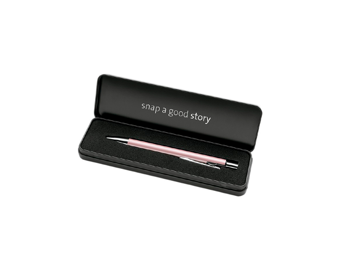 BOLIGRAFO PELIKAN SNAP ROSEGOLD METAL CASE