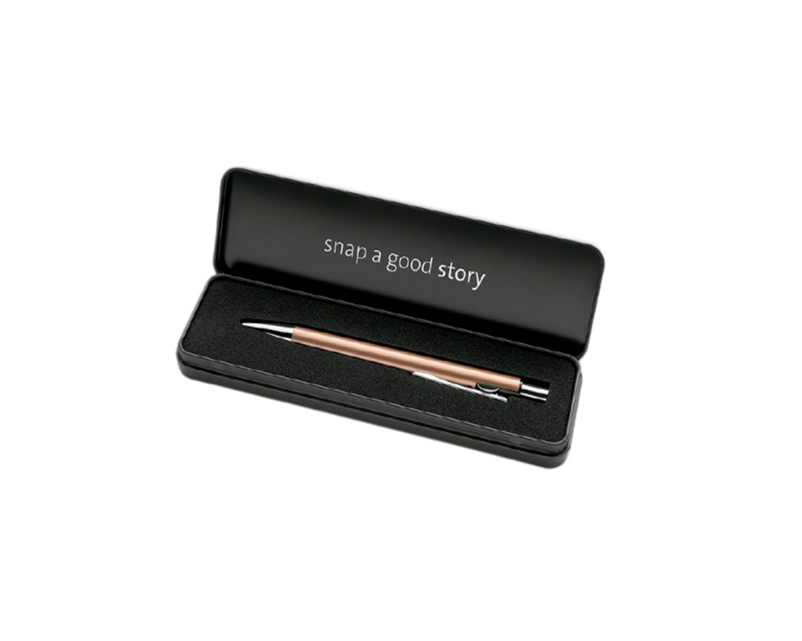BOLIGRAFO PELIKAN SNAP COPPER METAL CASE