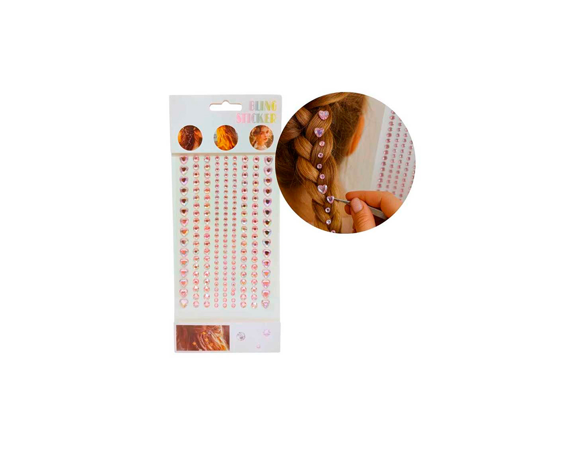 STICKERS COLOURS 28673 BRILLOS ROSAS