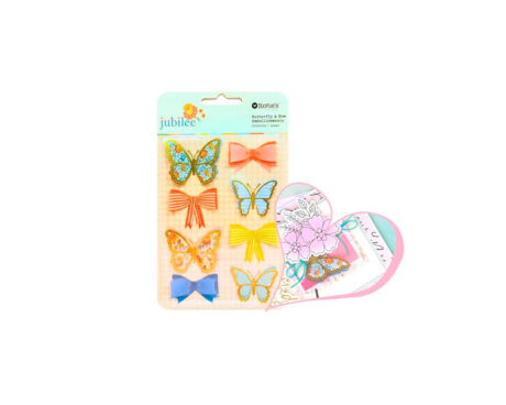 STICKERS COLOURS 168875 MARIPOSAS 3D