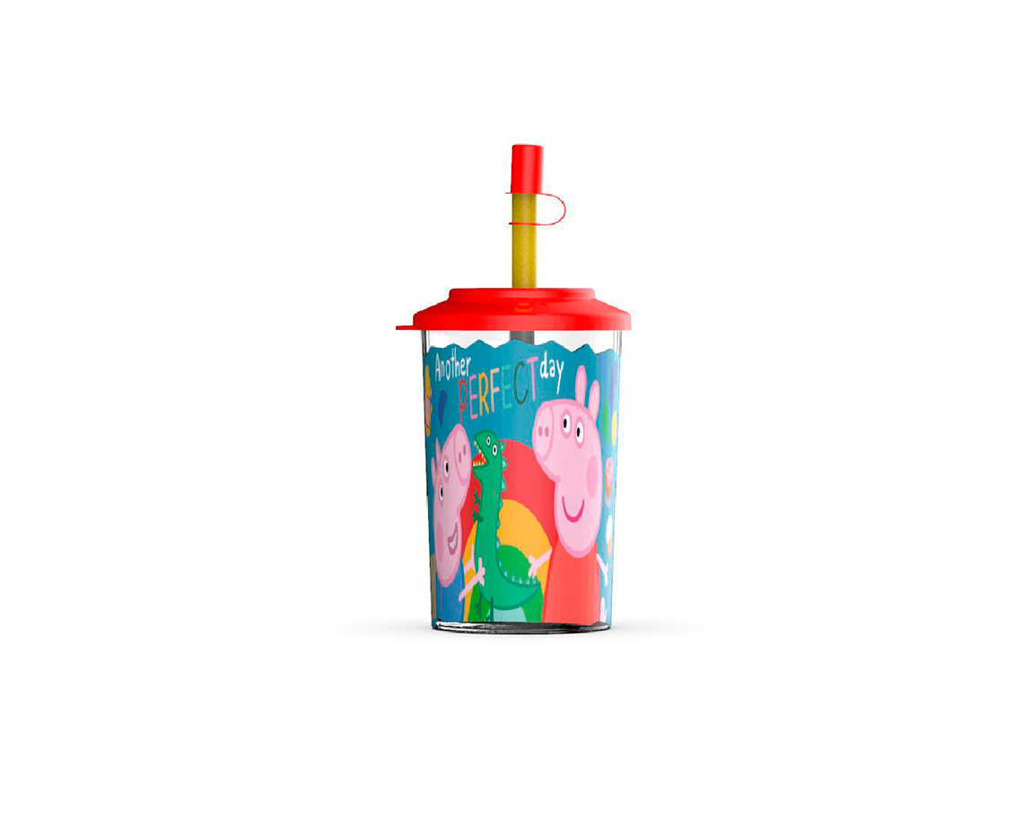 VASO BEL GIOCO JUNIOR PEPPA PIG C/SORBETE