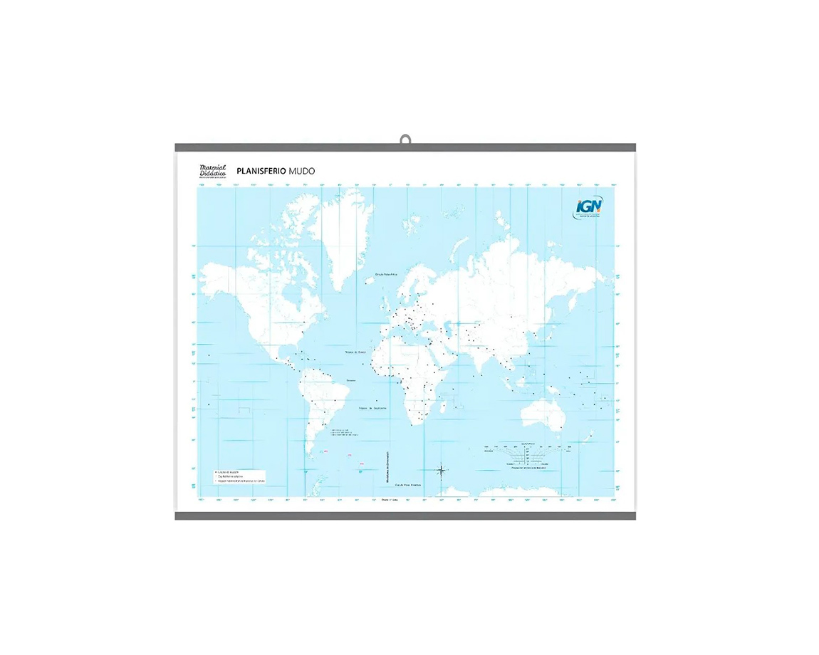 MAPAS PIZARRA GLOTER 65 x 95 PLANISF INFANTIL