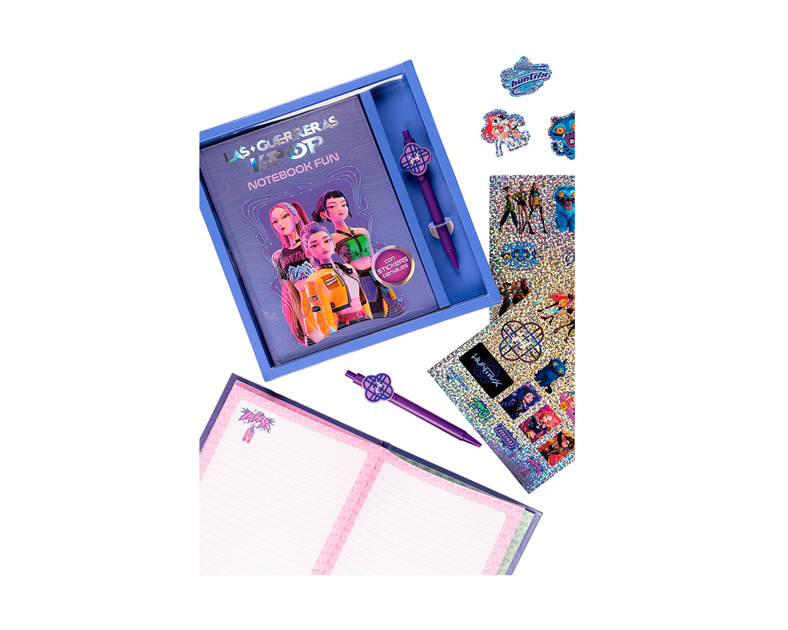 NOTEBOOK FUN VERTICE 7110GKP GUERRERAS K-POP