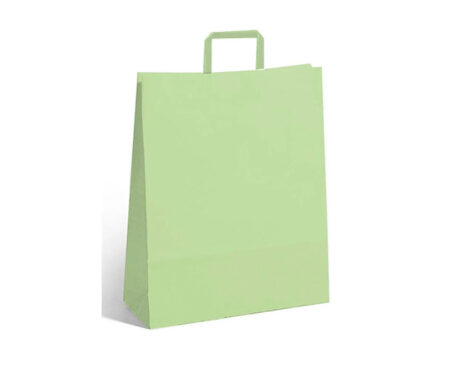 BOLSA REGALO ROMI ACUARIO PISTACHO DUBAI 22x30 x Unid.