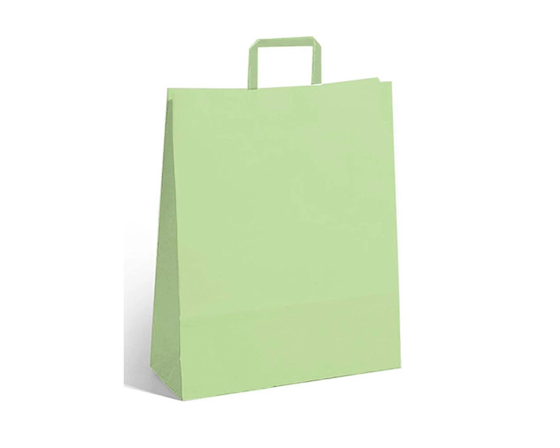 BOLSA REGALO ROMI ACUARIO PISTACHO DUBAI 22x30 x Unid.