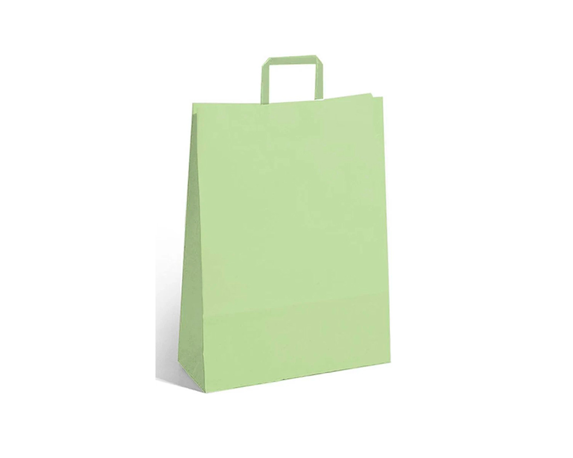 BOLSA REGALO ROMI ACUARIO PISTACHO DUBAI 30x41 x Unid.