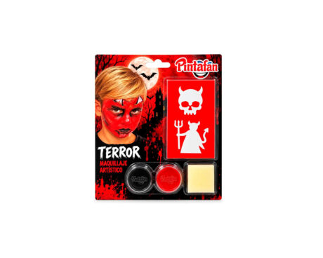 MAQUILLAJE PINTAFAN HALLOWEEN 616-04 KIT DIABLO