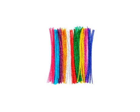 LIMPIA PIPA CBX COLOR X 100 UNID. METALIZADAS