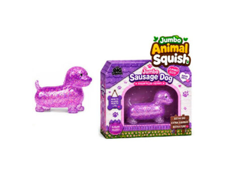 JUGUETE WABRO 70906 THE BIG SQUISH JUMBO PERRO SALCHICHA