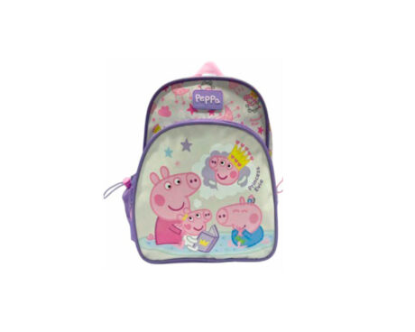 MOCHILA WABRO 55420 PEPPA Y GEORGE 12" ESPALDA