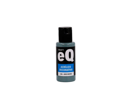 ACRILICO EQARTE 126 x 50 ML GRIS NOCHE