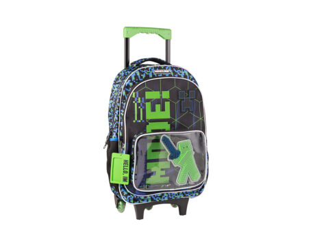 MOCHILA MOOVING 1636327 MINECRAFT CARRO