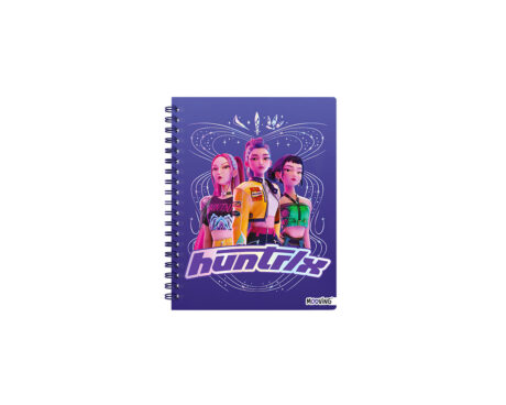 CUADERNO MOOVING 1205274 16X21 ESPI T/D 80HJS LAS GUERRERAS K-POP