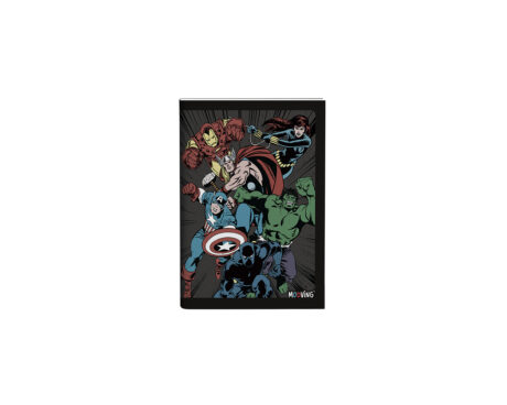 CUADERNO MOOVING 1202208 16X21 T/F ABROCHA 48 HJS MARVEL