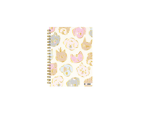 CUADERNO MOOVING 1205281 16X21 ESPIR T/D 80 HJS PETS
