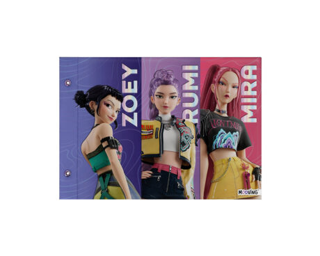 CARPETA MOOVING 1004274 N°5 DE DIBUJO LAS GUERRERAS K-POP