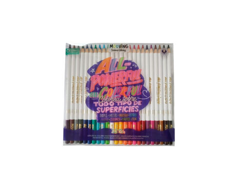 PINTURITAS MOOVING COLORING 3012224 MULTISUPERFICIE X24