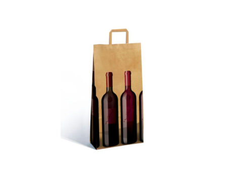 BOLSA REGALO ROMI BOTELLA 22x42 BOTELLAS