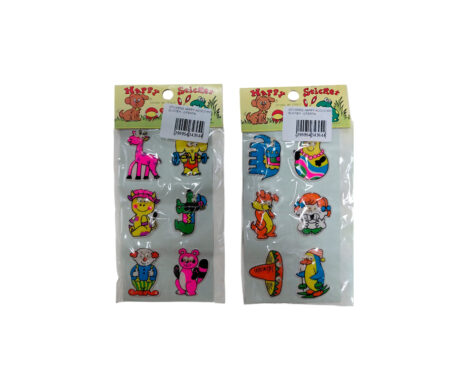 STICKERS HAPPY ACOLCHADO BLISTER  -OFERTA-