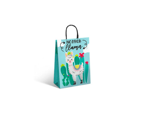 BOLSA REGALO ROMI LLAMAS 14x20 xU