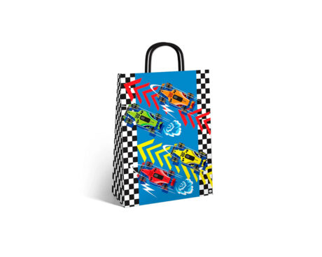 BOLSA REGALO ROMI RACERS 30x41 X UNID.