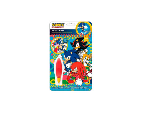 LIBRO ACTIVIDADES SONIC AGUA WOW SNC01231