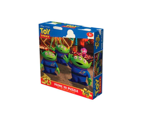 JUGUETE PUZZLE DISNEY TOY STORY ALIENS 100P PRIME 3D PMD055