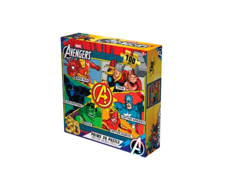 JUGUETE PUZZLE LOS VENGADORES COMIC 100P PRIME 3D PMD059