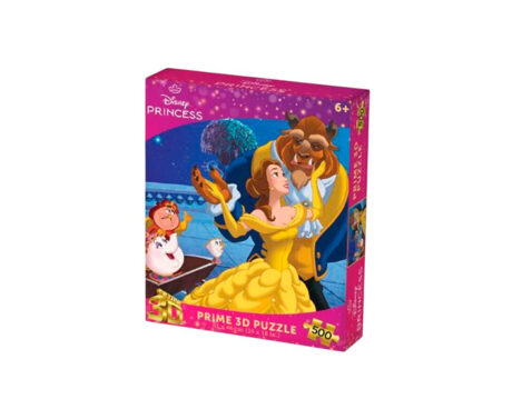 JUGUETE PUZZLE DISNEY PRINCESAS LA BELLA Y LA BESTIA 500P PRIME 3D PMD075