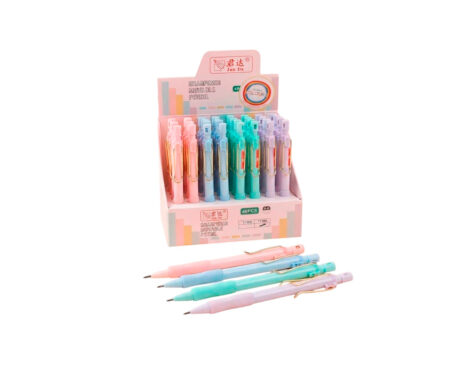 PORTAMINA COLOURS 29539 PASTEL C/SACAPUNTA Y CLIP DORADO 2 MM