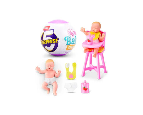 JUGUETE ZURU MI MINI BABY 7988 CAPSULA 5 SORPRESAS
