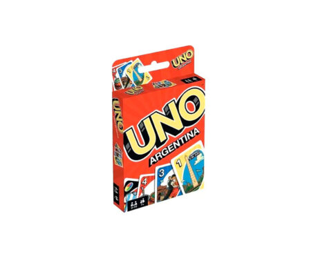 JUGUETE MATTEL 8083 CARTAS UNO VERSION ARGENTINA