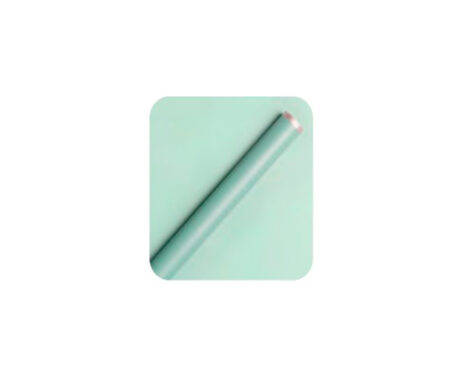 PAPEL REGALO COREANO 16520 16 BORDE DORADO VERDE 57cmx57cm
