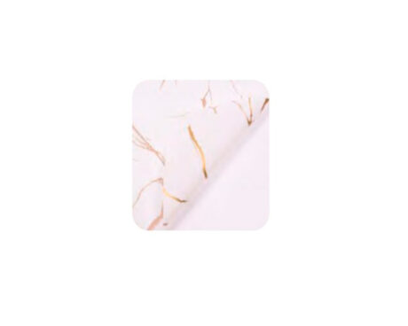 PAPEL REGALO COREANO 16523 02 MARMOLADO BLANCO 57cmx57cm