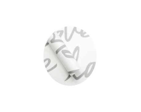 PAPEL REGALO COREANO 16560 01 LOVE ROSA 57cmx57cm