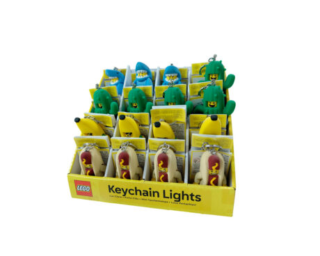 LLAVERO LEGO DISFRAZ BANANA C/LUZ KE118H