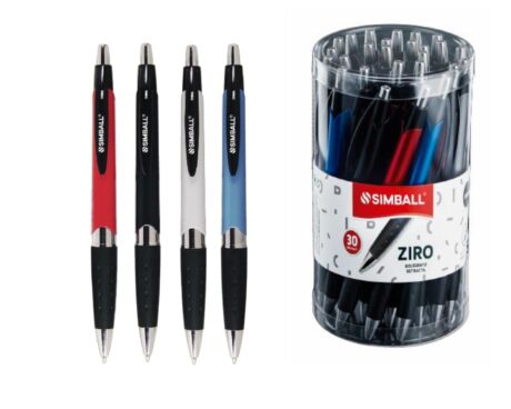BOLIGRAFO MICRO ZIRO 1 MM NEGRO