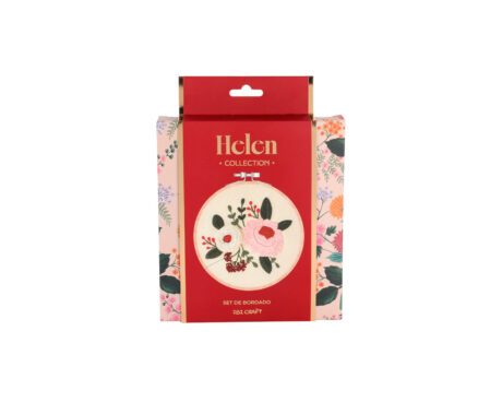 SET DE BORDADO (LIENZO/ARO/HILOS) HELEN