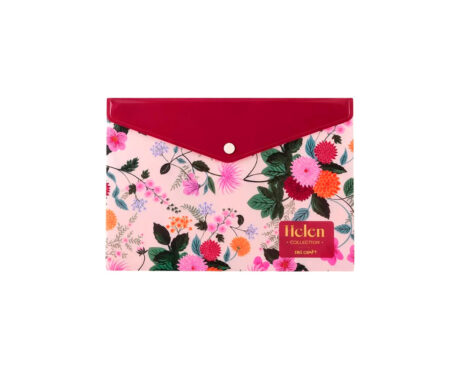 SOBRE PLASTICO C/BOTON A4 HELEN COLLECTION