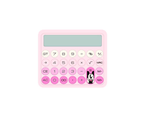 CALCULADORA PINK MICKEY & FRIENDS