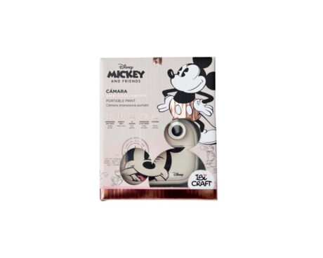 CAMARA IMPRESORA PORTATIL BEIGE MICKEY & FRIENDS