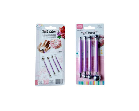 SET BOLILLOS METALICOS 4 PCS