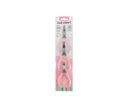 SET PINZAS Y ALICATE 3 PCS